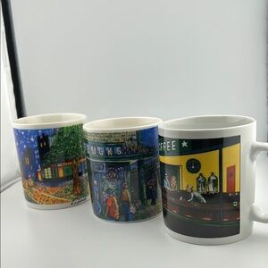 Starbucks Artistic Coffee Mug Set - Multicolor
